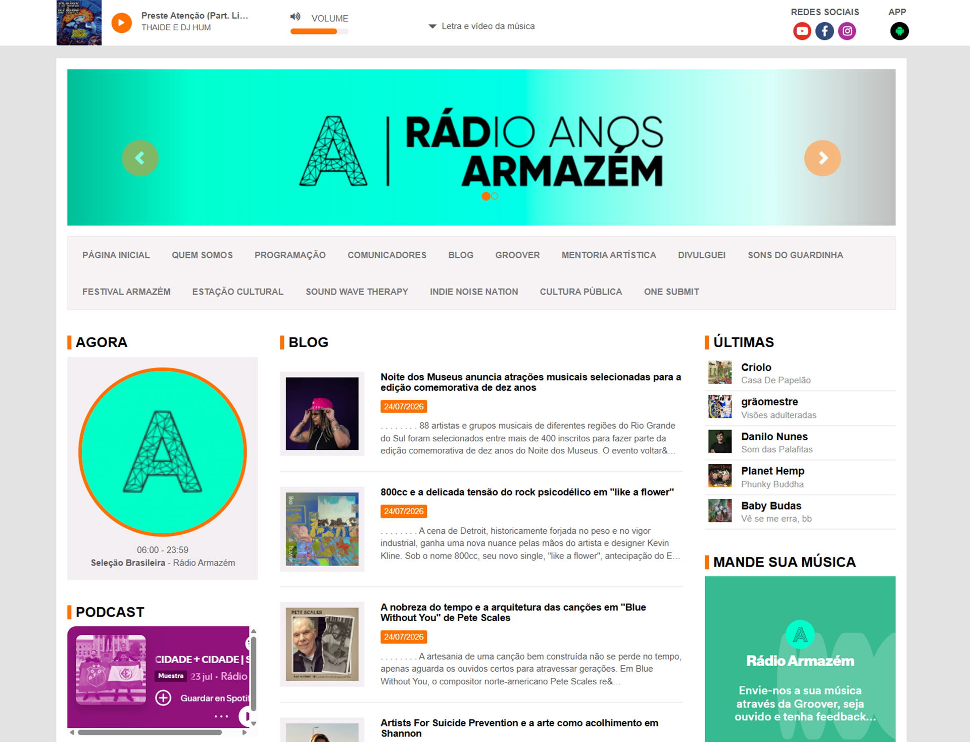 Rádio Armazém - Sound Wave Therapy 2026