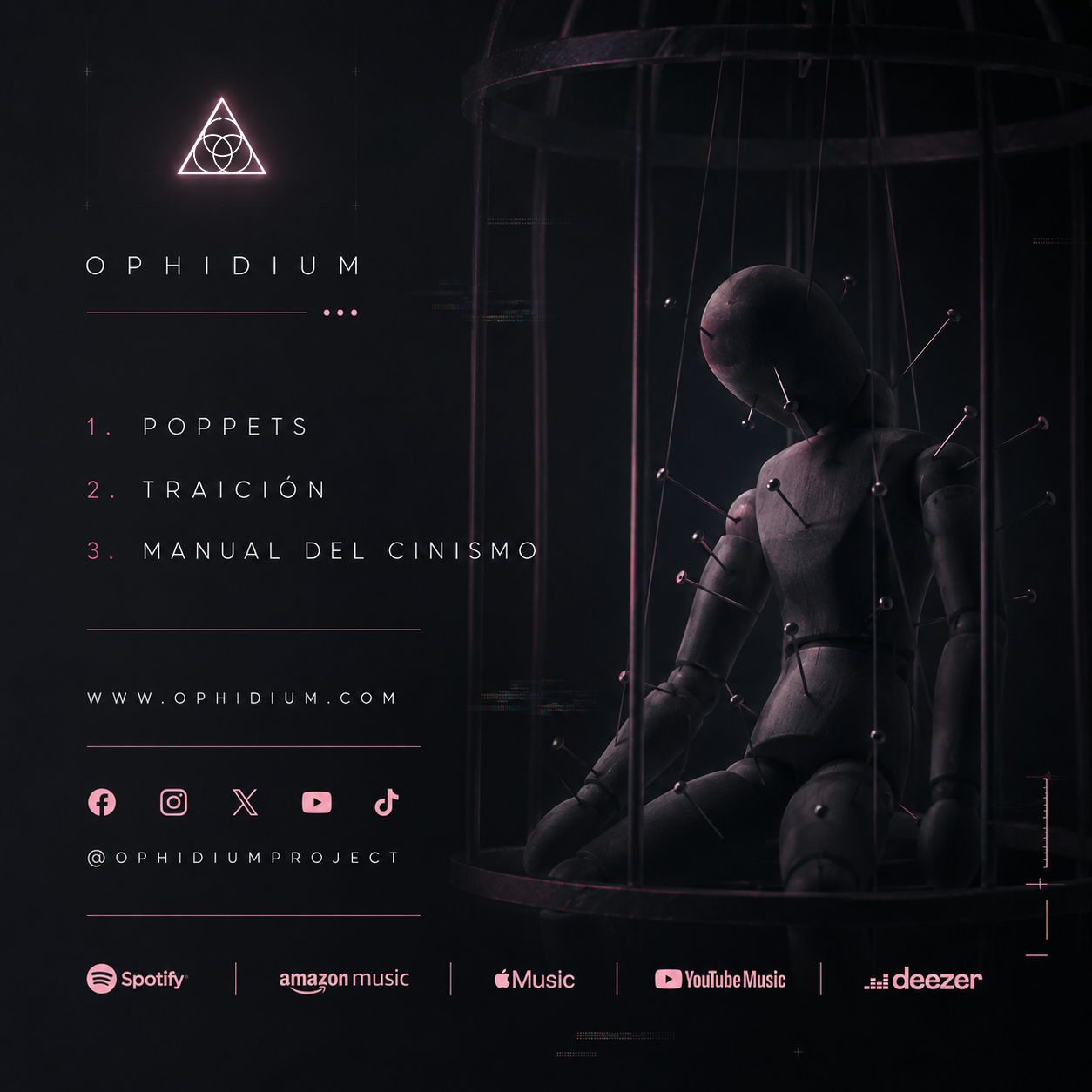 Ophidium Poppets Contraportada